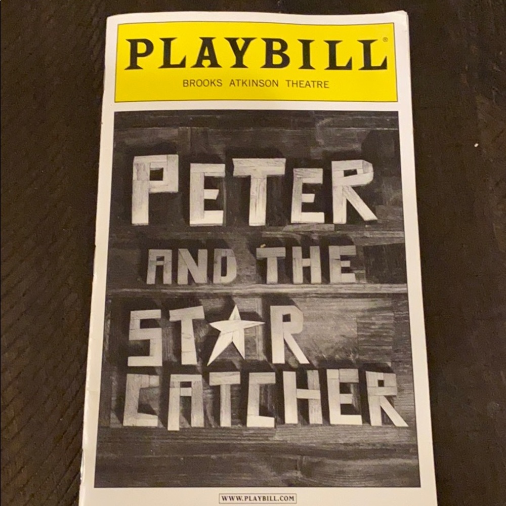 Peter and the Star Catcher Playbill